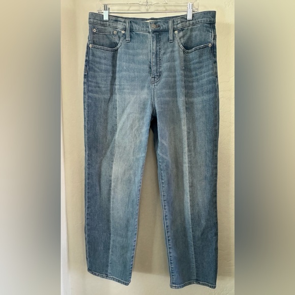 Madewell Classic Straight Jeans with Seams. Size 31 - Picture 1 of 6